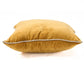 Housse de Coussin Velours Crush Moutarde - 50x50 Bazar Bizar