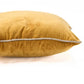 Housse de Coussin Velours Crush Moutarde - 50x50 Bazar Bizar