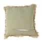 Housse de Coussin Vert Forêt - Tropical Breeze -50x50 cm - zip au verso discret - Bazar Bizar
