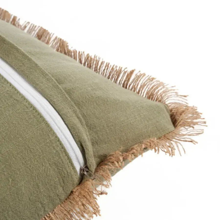 Housse de Coussin Vert Forêt - Tropical Breeze - 50x50 cm Bazar Bizar