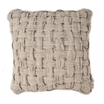 Housse de Coussin en Lin - Croisier Naturel - 50x50 cm Bazar Bizar