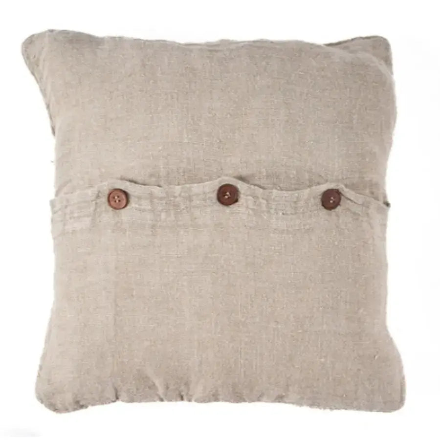 Housse de Coussin en Lin - Edit Naturel - 50x50 cm Bazar Bizar