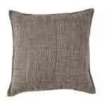 Housse de Coussin en Lin Noir - Bloc Party - 50x50 Bazar Bizar