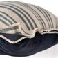 Housse de Coussin en Lin Noir - Nordic Stripe Bazar Bizar