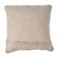 Housse de Coussin en Lin Stitch Blanc Naturel - 50x50 cm Bazar Bizar