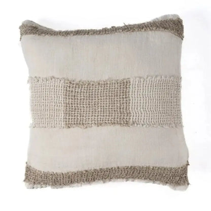 Housse de Coussin en Lin - Threads Naturel 50x50 cm Bazar Bizar