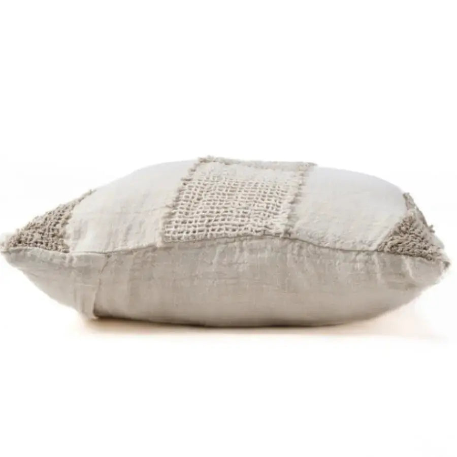 Housse de Coussin en Lin - Threads Naturel 50x50 cm Bazar Bizar