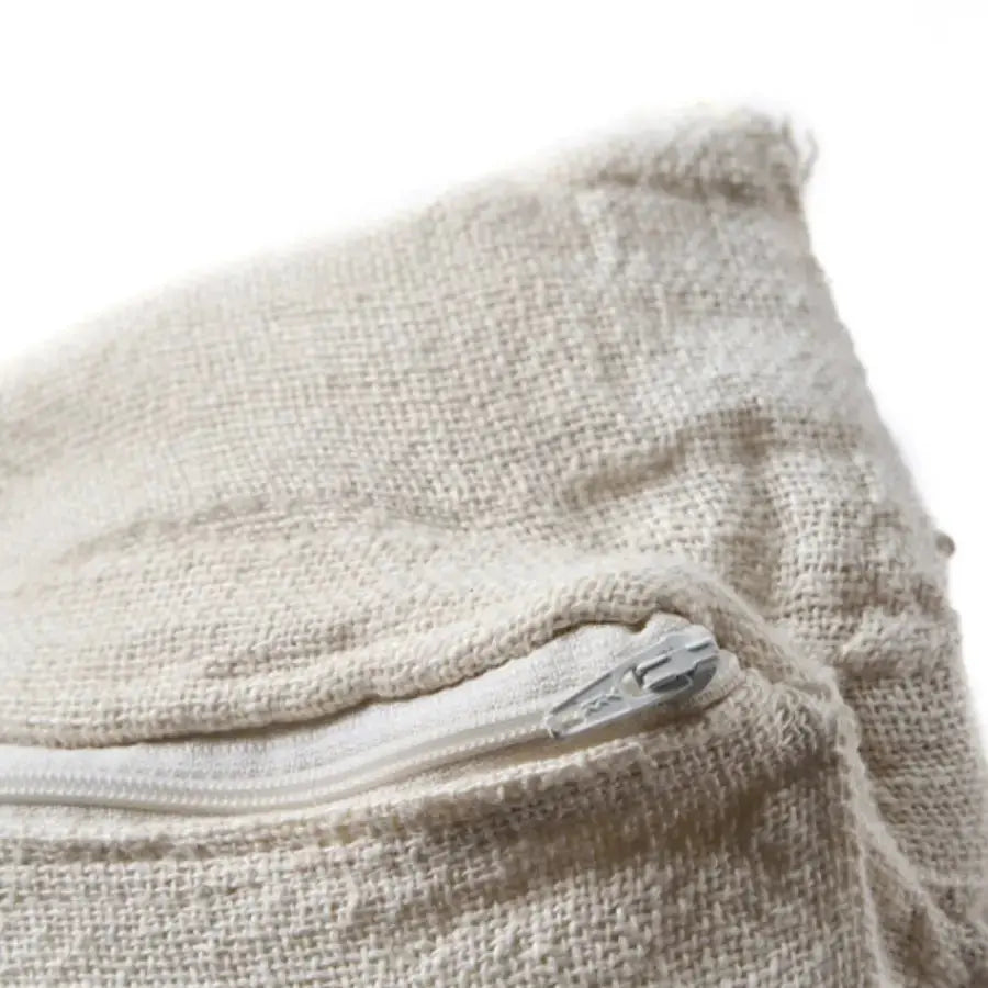 Housse de Coussin en Lin - Threads Naturel 50x50 cm Bazar Bizar