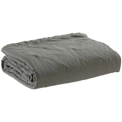 Jeté de lit coton Tika - Confort et style naturel Vivaraise