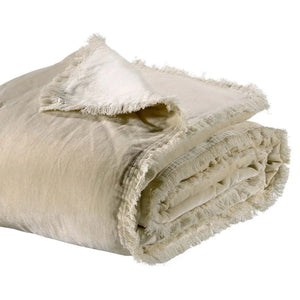 Jeté Uni Fara Coton 240x260 Coussin Dorsey