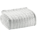 Jeté de Lit Coton Swami Blanc Vivaraise