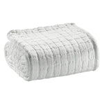 Jeté de Lit Coton Swami Blanc Vivaraise