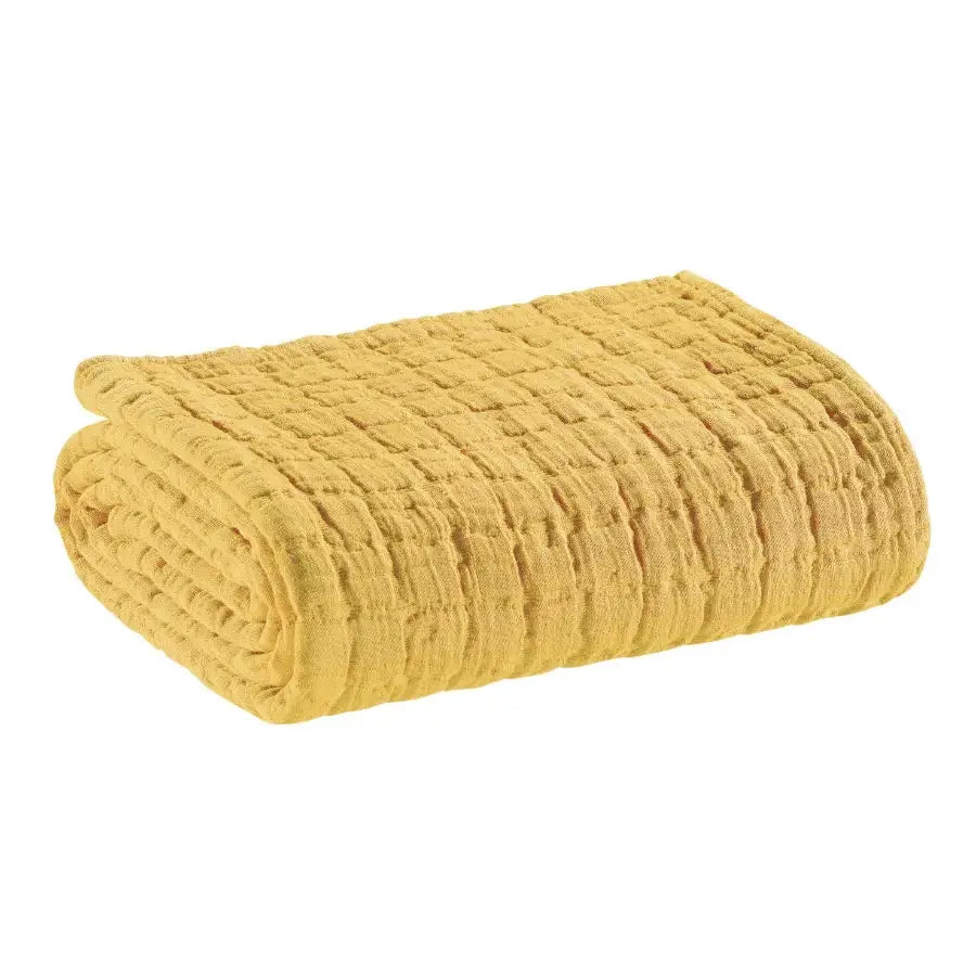 Jeté de Lit Coton Swami Curry Vivaraise