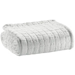 Plaid Coton Swami Blanc- 130x200 cm Vivaraise