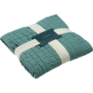 Plaid Coton Swami Lichen - 130x200 cm Vivaraise