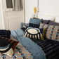 Plaid Fausse Fourrure Marine - Alice 130x160 cm Vivaraise