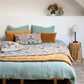 Plaid Imprimé Youri Multicolore - Réversible - 135x200 Vivaraise