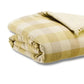 Plaid Jaune à carreaux - modèle Kate Bronze Vivaraise