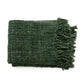 Plaid - Le S'il Vous Plaid - Vert Forêt - Coussin Dorsey