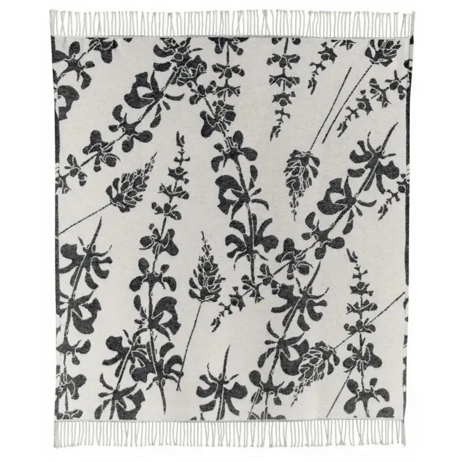 Plaid Recyclé - Gini Carbone 127x160 Vivaraise