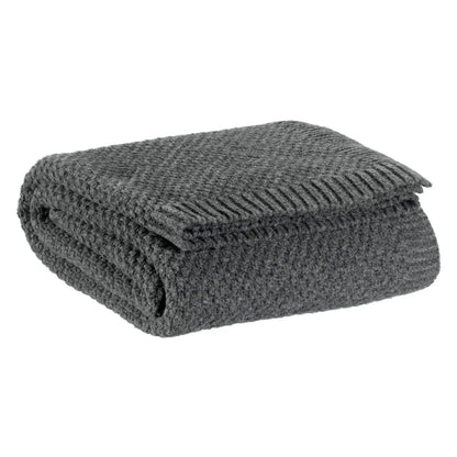 Plaid Tricoté recyclé Danilo 130x160 cm Vivaraise