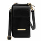 Portefeuille Téléphone en Cuir Avec Bandoulière - TL Bag TL142323 - noir - Tuscany Leather