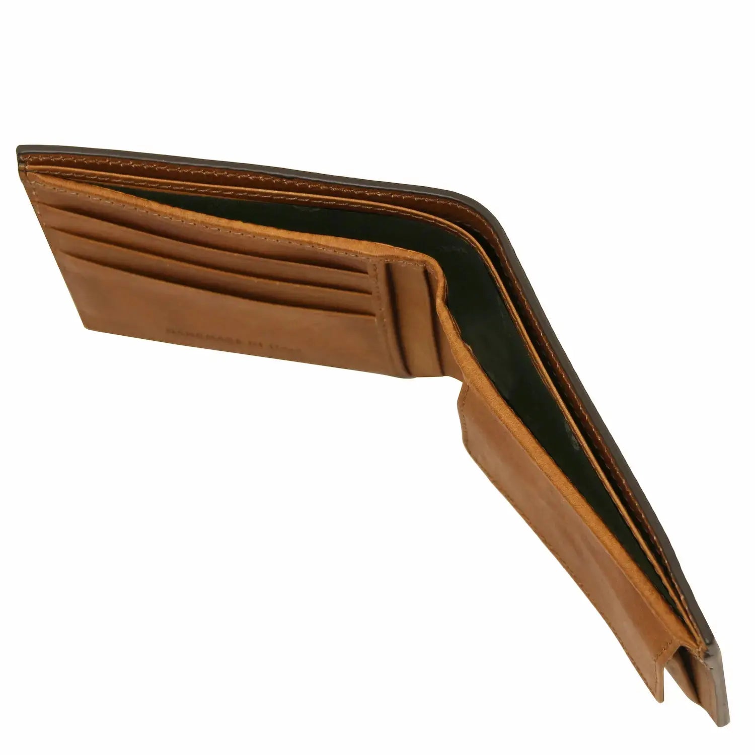 Portefeuille en Cuir Pour Homme Avec 2 Volets et Porte-Monnaie - TL142552 - naturel - Tuscany Leather