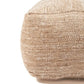 Pouf Coton Beige - Comfy - 60x60x25 cm Bazar Bizar