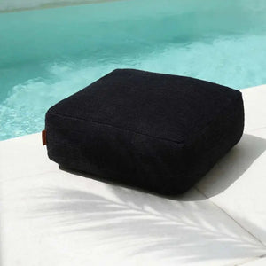 Pouf Coton Noir - Comfy Bazar Bizar