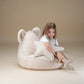 Pouf Enfant Ours Blanc Wigiwama