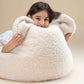 Pouf Enfant Ours Blanc Wigiwama