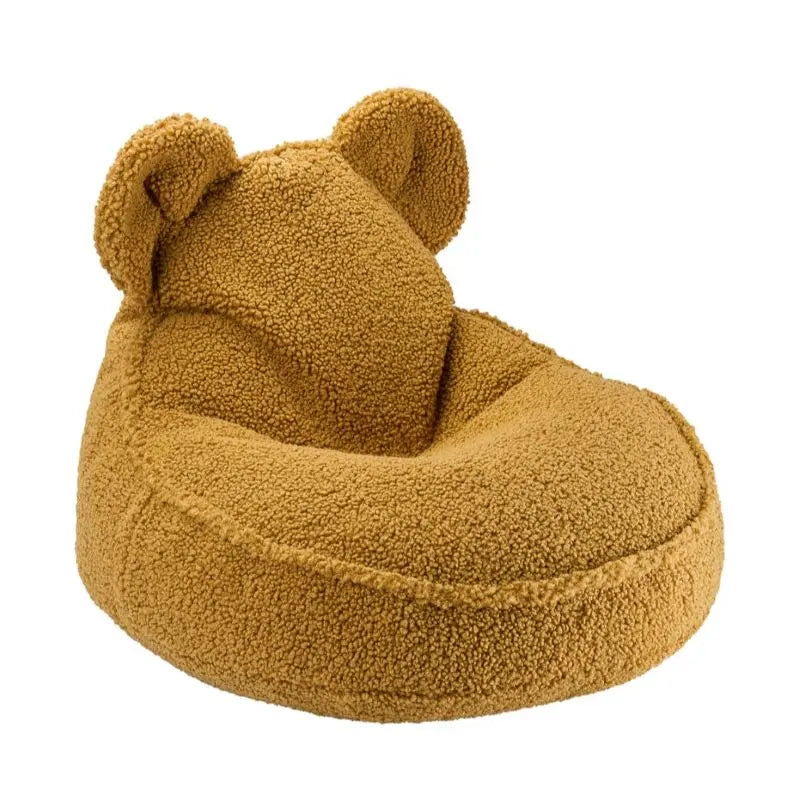 Pouf Enfant Ours Caramel Coussin Dorsey