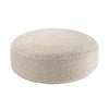 Pouf Enfant Rond Bouclette - Beige