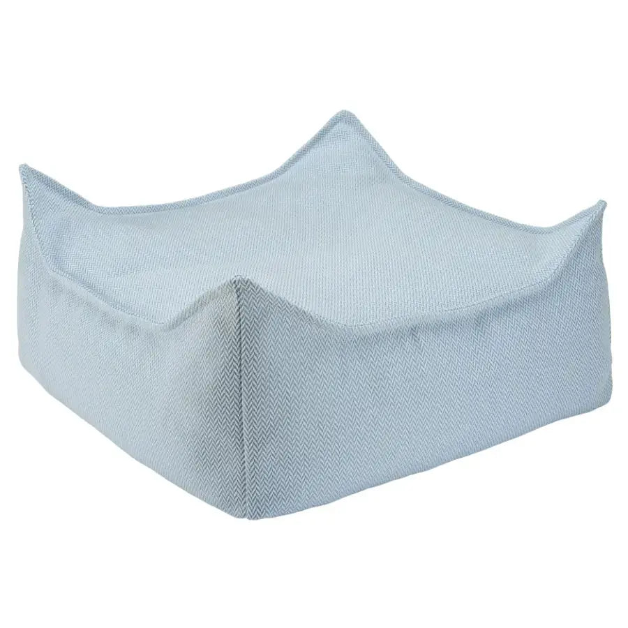 Pouf Extérieur Carré Bleu - Azure Wigiwama
