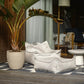 Pouf Extérieur Carré Sable - Terra Wigiwama