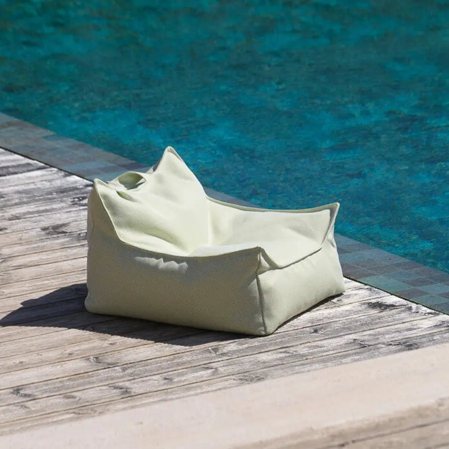 Pouf Extérieur Imperméable Vert - Herba Wigiwama