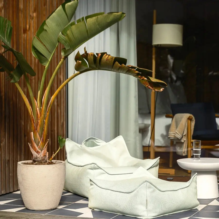 Pouf Extérieur Imperméable Vert - Herba Wigiwama