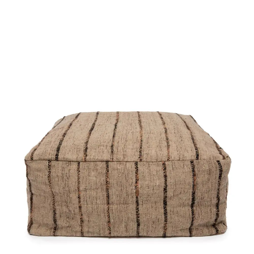 Pouf Oh My Gee - Beige Noir - Coussin Dorsey