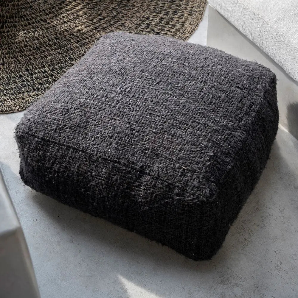 Pouf Oh My Gee - Noir Marine - Coussin Dorsey