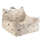 Pouf Poire Terrazzo Sable Bouclette