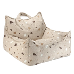 Pouf Poire Terrazzo Sable Wigiwama