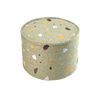 Pouf Rond Terrazzo - Vert