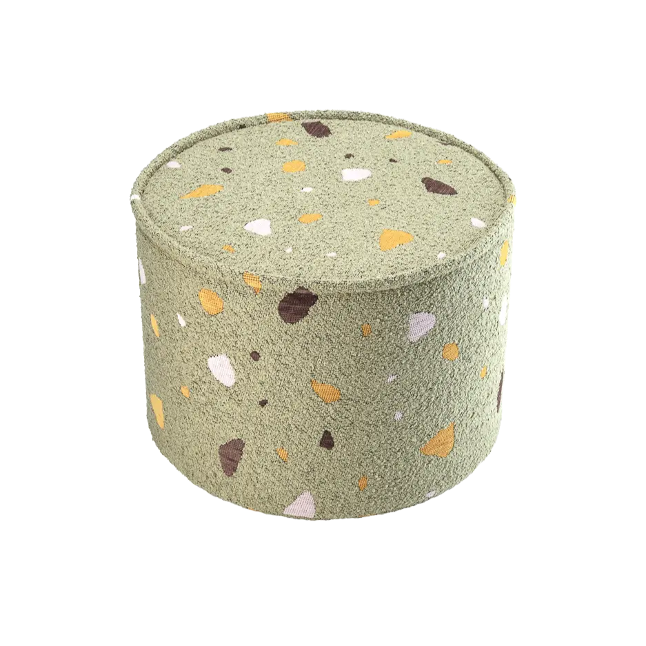 Pouf Rond Terrazzo Wigiwama