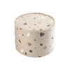 Pouf Rond Terrazzo - Beige