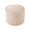 Pouf Rond Velours Côtelé