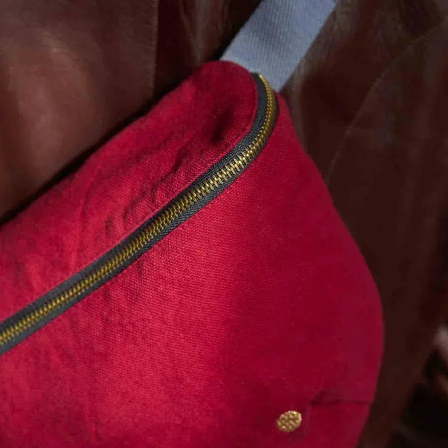 Sac Banane Déperlant Coton Bio - Iona Cherry La Cerise sur le Gâteau