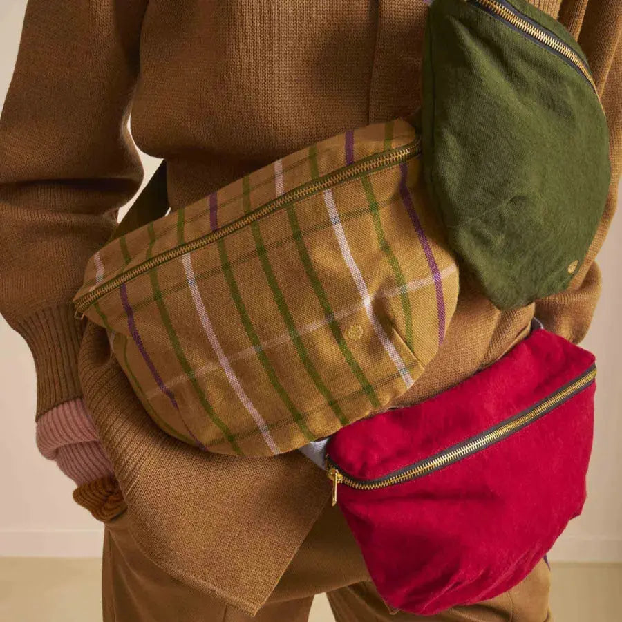 Sac Banane Déperlant Coton Bio - Iona Cherry La Cerise sur le Gâteau