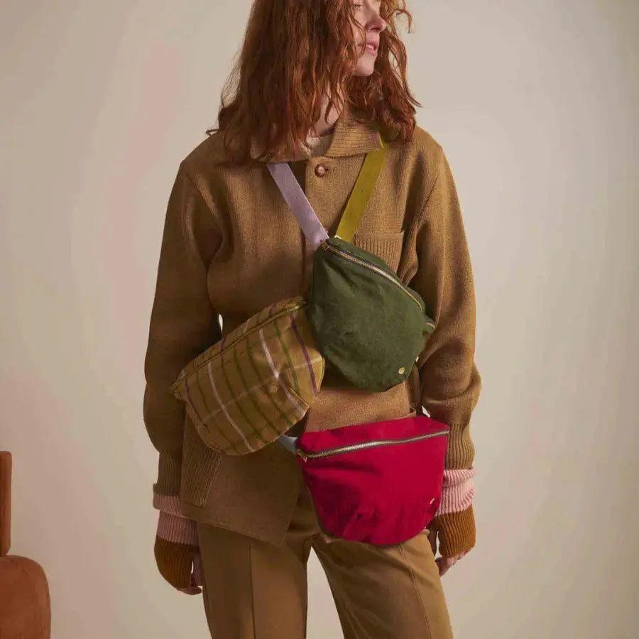 Sac Banane Déperlant Coton Bio - Iona Cherry La Cerise sur le Gâteau