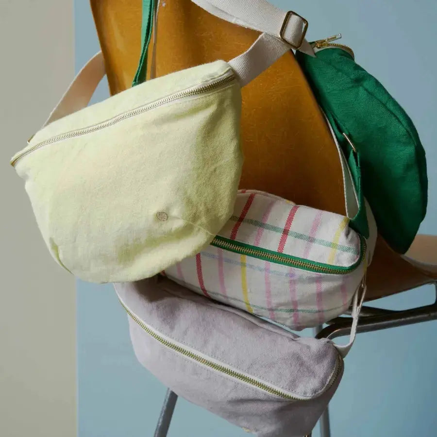 Sac Banane Déperlant Coton Bio - Iona Sunshine La Cerise sur le Gâteau