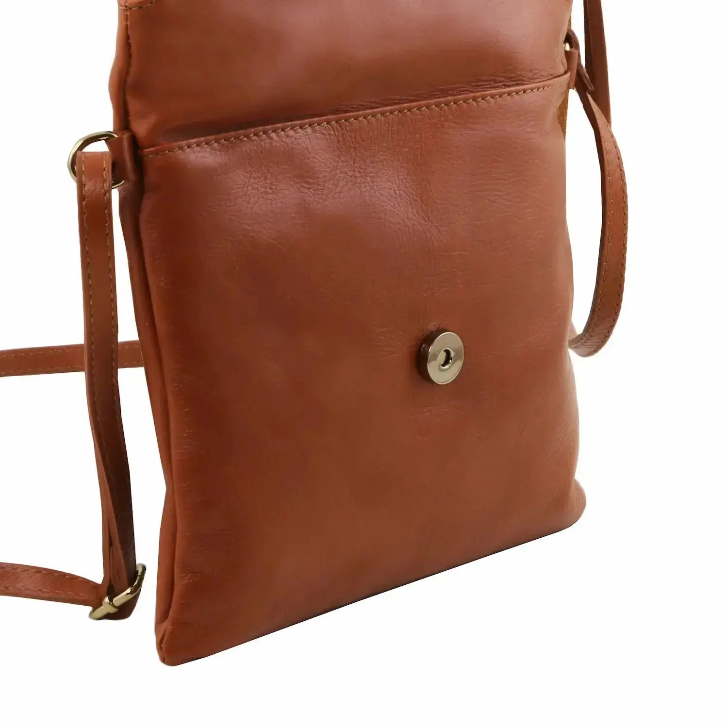 Sac Bandoulière Avec Pompon - TL Young Bag TL141153 - cognac - Tuscany Leather